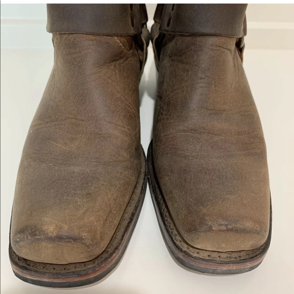 Frye Harness 12R Oiled Leather Boots - Picture 4 of 12